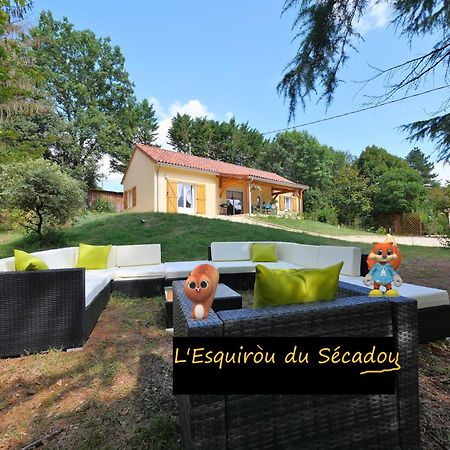 L'Esquirou Du Secadou Villa Castels Eksteriør bilde